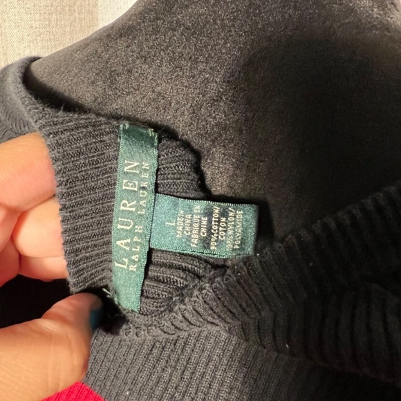 Lauren by Ralph Lauren sweater womens size L preloved - Picture 4 of 4